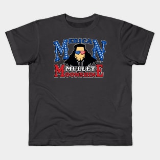 Merican Mullet Moonshine Kids T-Shirt